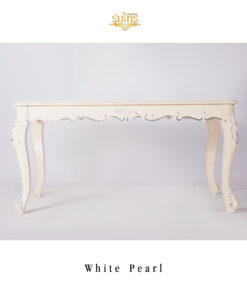 โต๊ะอาหารหลุยส์ White Pearl