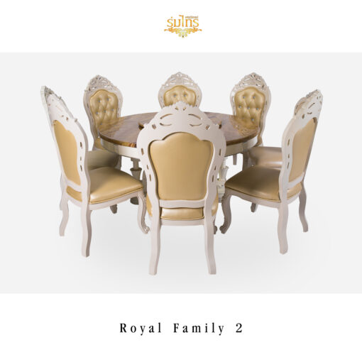 โต๊ะอาหารหลุยส์ Royal Family 2