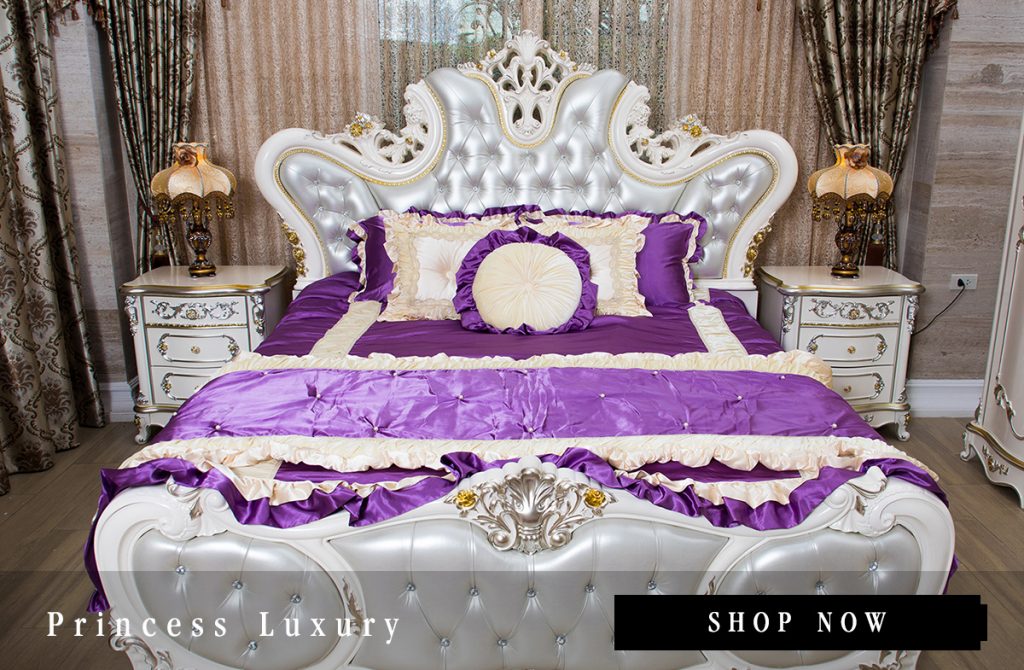 เตียงนอนหลุยส์ Princess Luxury