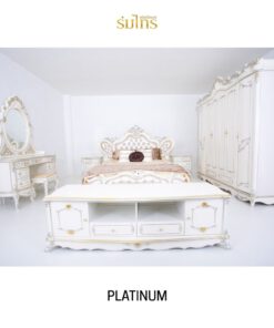 ชุดห้องนอนหลุยส์ Platinum